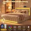 Letto contenitore 160x200 cm, letto con spazio contenitore, Anteprima dell’immagine prodotto 4