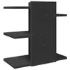 Stolní organizér černý 42 x 21,5 x 42 cm kompozitní dřevo Náhled obrázku produktu 6