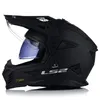 LS2 MX702 Pioneer II casque de motocross solide, noir mat, Voir les images du produit 8