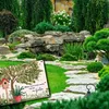 Wenn mich einer sucht ich bin im Garten Metallschild in Produktbild-Vorschau 5