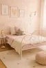Metallbett - Doppelbett  in weiß pulverbeschichtet 140 x Produktbild-Vorschau 3