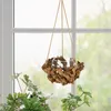 Gilde Hänger, Windlicht, Holz, naturfarben, VE 2, H. 50 cm, Anteprima dell’immagine prodotto 2