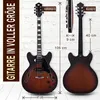 Elektrische Jazzgitarre Komplettset Matte Vollgröße Produktbild-Vorschau 8