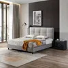 Boxspringbett Modell 213 mit Taschenfederkernmatratze-25cm Produktbild-Vorschau 1