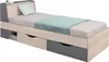 Furniture24 Bett Delta Dl14 Mit Federkeernmatratze 90X200 Produktbild-Vorschau 1