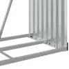 Uchwyt na drewno antracytowy 80x45x190 cm ocynkowana stal Podgląd zdjęcia produktu 7