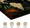 MuchoWow® Poster Weltkarte - Vintage - Blätter 180x120 cm - Produktbild-Vorschau 2
