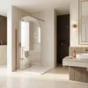 Ścianka Prysznicowa Rea Heaven 120 Walk-In Brush Copper Podgląd zdjęcia produktu 6