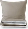 A folded duvet and pillowcase set on a white background. Produktbild-Vorschau