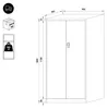 Armoire métallique avec serrure à combinaison, idéale pour Voir les images du produit 10