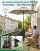 Sekey Balkonklammer Sonnenschirmhalter für Balkongeländer Produktbild-Vorschau 7