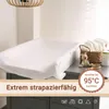 5er Set Spucktücher, 100% Baumwolle, 120x120 cm, weiß Produktbild-Vorschau 5