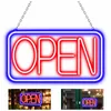LED Neon Open Schild 42 x 23 cm mit Ein/Aus-Schalter, 12V Produktbild-Vorschau 1