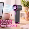 Ventilateur de poche "100 niveaux" avec batterie, couleur Voir les images du produit 5