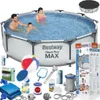 Bestway Steel Pro MAX Frame Pool 305x76 Schwimmbecken Produktbild-Vorschau 1