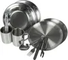 Black Snake® Camping Geschirr Set - flacher & tiefer Teller Produktbild-Vorschau 1