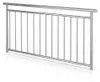 90x184CM Geländer für französischen Balkon aus Edelstahl Produktbild-Vorschau 1