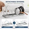 Topfdeckelhalter Edelstahl für Schrank Küchen Organizer, Produktbild-Vorschau 7