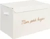 Contenitore per bambini Yuma bianco bouclé 36x57 cm  - Anteprima dell’immagine prodotto 1