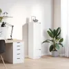 vidaXL Highboard Weiß 29,5x34x119,5 cm Holzwerkstoff Produktbild-Vorschau 1