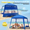 Sekey Strandmuschel Pop Up 240 x 240 cm für 4 Personen mit Produktbild-Vorschau 5