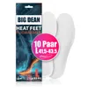 BigDean 10 Paar Fußwärmer – Sohlenwärmer für Schuhgröße Produktbild-Vorschau 1