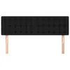 Cloris Designermöbel Kopfteile 2er Set Schwarz 72x5x78/88 Produktbild-Vorschau 3