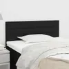 vidaXL Čelo postele černé 100x5x78/88 cm Látka Náhled obrázku produktu 2