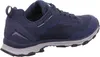 Side view of a blue and gray athletic shoe. Produktbild-Vorschau