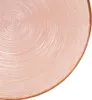 Elegante rosa Glas-Tortenplatte 21cm mit Fuß Produktbild-Vorschau 4