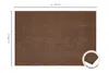 Fußmatte 100 x 150 Braun Waschbar Baumwolle Produktbild-Vorschau 4