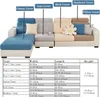 Sofa Sitzkissenbezug Stretch Sofabezug, Universal Produktbild-Vorschau 9
