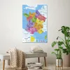 Carte De France 2017 Poster Karte von Frankreich 2017 61 x Produktbild-Vorschau 3