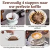 Kaffeefilter 80/200 mm, 100 Stück, Papier, weiß, für Kaffeemaschinen Podgląd zdjęcia produktu