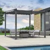 Angel Living Pergola ogrodowa Altana ogrodowa z aluminium w Podgląd zdjęcia produktu 9