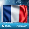 MONZANA® Frankreich Flagge 150x90cm Französische Produktbild-Vorschau 4