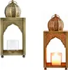 Marrakesch orientalische Laterne Windlicht aus Metall Yasma Produktbild-Vorschau 3