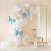 Folienballon-Schleifen blau 55 x 42 cm 3 Stück Produktbild-Vorschau 3