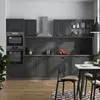 Cuisine Vicco R-Line Anthracite campagne 300cm avec armoire Voir les images du produit 3