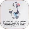 Mr. & Mrs. Panda Untersetzer für Gläser Eventmanagerin Herz Produktbild-Vorschau 1
