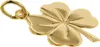 trendor 08608 Glücksanhänger Kleeblatt 585 Gold 18 mm 2 Produktbild-Vorschau