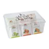 Úložný box na čajové sáčky Čajový box Organizér na čaj se 6 Náhled obrázku produktu 1
