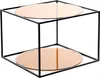 Kayoom - Retro Beistelltisch Cody 110 Terra / Schwarz Produktbild-Vorschau 1