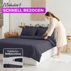 EllaTex Renforcé Bettwäsche 200x200 + 2x 80x80 cm Baumwolle Produktbild-Vorschau 4