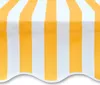 vidaXL Markisenbespannung Canvas Orange & Weiß 350x250 cm Produktbild-Vorschau 3