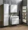 Spížní skříň ALTAIR s košem na prádlo 40x184x31cm, bílá Náhled obrázku produktu 3