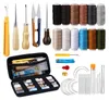 48 PCS Leder NäHset, Leder Werkzeug set Mit 12 Farben Produktbild-Vorschau 1