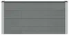 vidaXL Hochbeet Grau 150 x 30 x 72 cm Produktbild-Vorschau 3