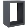 Brennholzregal Anthrazit 60x40x80 cm Stahl Produktbild-Vorschau 1