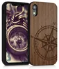 kwmobile Handyhülle für Apple iPhone XR Hülle Holz - Case Produktbild-Vorschau 1